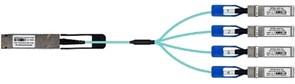Кабель QSFP28 LR-LINK (Linkreal) LRAOC-QSFP28-4SFP28-3M 147534
