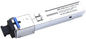 Трансивер Osnovo SFP-S1SC12-G-1310-1550 147286
