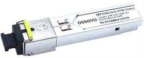 Трансивер Osnovo SFP-S1SC12-G-1550-1310-I 147289