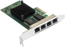 Сетевая карта ExeGate EXE-I350-T4V2 147801