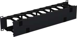 Кабельный органайзер NIKOMAX NMC-OP100CF-2U-BK 144607