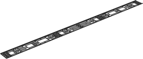 Кабельный органайзер TLK TLK-ZU-47U-BK 144647