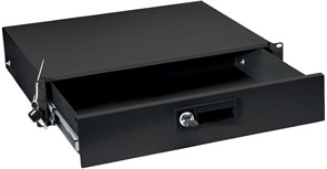 Ящик для шкафа/стойки Cabeus DRW-2U-BK 144496