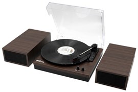 Виниловый проигрыватель Ritmix LP-340B Dark Wood 110937