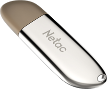 USB Flash накопитель 64GB Netac U352 USB3.2 Silver 504463