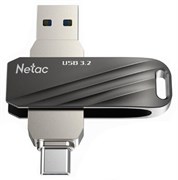USB Flash накопитель 32GB Netac US11 Silver/Black 504291