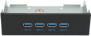 Передняя панель портов Gembird FP5.25-USB3-4A 514614