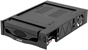 Mobile rack AgeStar SR3P-SW-2F Black 514431