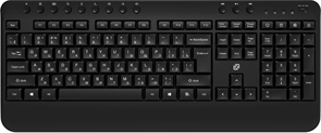 Клавиатура Oklick K257W Black 518287