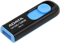 USB Flash накопитель 128GB ADATA UV128 Black/Blue 504581