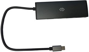 USB-концентратор Digma HUB-3U3.0С-UC-G 502392