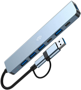 USB-концентратор Digma DHUB-7USB-AC-3.0 502389