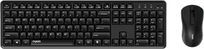 Клавиатура + мышь Rapoo X2100 Silent Black 518724