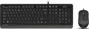 Клавиатура + мышь A4Tech Fstyler F1010 Black/Grey 518533