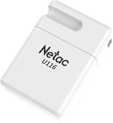USB Flash накопитель 128GB Netac U116 USB3.2 White 504599