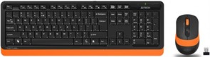 Клавиатура + мышь A4Tech Fstyler FG1010 Black/Orange 518606