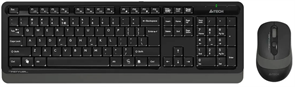 Клавиатура + мышь A4Tech Fstyler FG1010S Black/Grey 518607