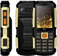 Телефон BQ BQ-2430 Tank Power Black/Gold 509457