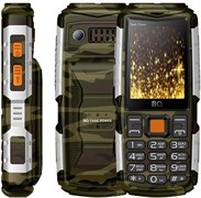 Телефон BQ BQ-2430 Tank Power Camouflage/Silver 509458
