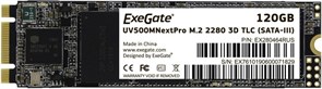 Накопитель SSD 120GB ExeGate NextPro M.2 (UV500TS120) 509865