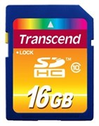 Карта памяти 16GB SD Transcend  (TS16GSDHC10) 503644
