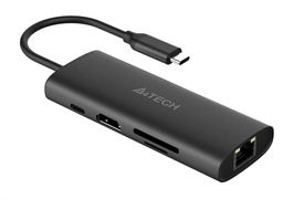 USB-концентратор A4Tech DST-80C Grey 502348