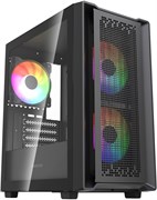Корпус Powercase Mistral Micro SM04 ARGB Black 512625