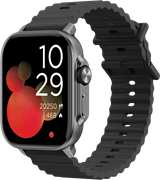 Умные часы ttec Tempus 51mm Rectangular Metal Casing Black 502203