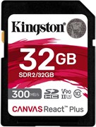 Карта памяти 32GB SD Kingston Canvas React Plus (SDR2/32GB) 503765
