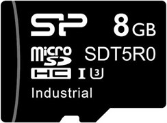 Карта памяти 8GB MicroSD Silicon Power Industrial SDT5R0 (SP008GISDT5R5NW0) OEM 503696