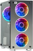 Корпус ExeGate Mistery X2 500W Black 512090