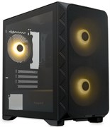 Корпус HSPD M321-TGBK-ARGB Black 512353