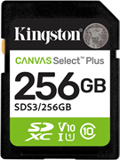 Карта памяти 256GB SD Kingston Canvas Select Plus (SDS3/256GB) 503915