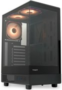 Корпус HSPD F510-TGBK-ARGB Black 512346