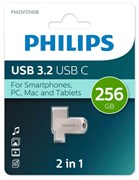 USB Flash накопитель 256GB Philips 2-in-1 (FM25FD145B/97) 504708