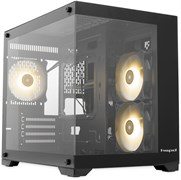 Корпус HSPD F330-TGBK-ARGB Black 512345