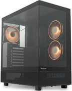 Корпус HSPD F710-TGBK-ARGB Black 512348
