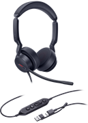 Гарнитура Yealink UH44 Dual UC USB-C/A 501256