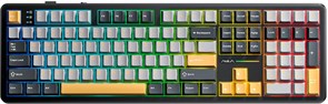 Клавиатура AULA F108 Grey-Orange-Deep Grey 517867