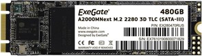 Накопитель SSD 480GB ExeGate Next (A2000TS480) 512343