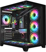 Корпус 1STPLAYER MEGAVIEW MV8-TP Black 510873