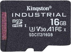 Карта памяти 16GB MicroSD Kingston Industrial (SDCIT2/16GBSP) 503714