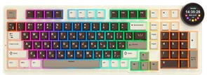 Клавиатура Royal Kludge N99 Mokko Grey (Cream Switch) 518391