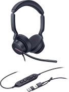 Гарнитура Yealink UH46 Dual UC USB-C/A 500090