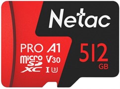 Карта памяти 512GB MicroSD Netac P500 Extreme Pro (NT02P500PRO-512G-S) 503929