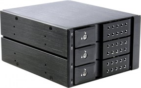 Корзина для накопителей Procase T3-203-SATA3-BK 508478