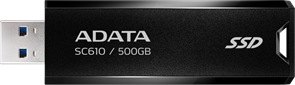 Внешний накопитель SSD 500GB ADATA SC610 Black (SC610-500G-CBK/RD) 504857