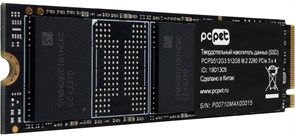 Накопитель SSD 512GB PC PET (PCPS512G3) OEM 512998