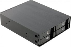 Корзина для накопителей Procase L2-104-SATA3-BK 508438