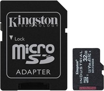 Карта памяти 32GB MicroSD Kingston Industrial + SD адаптер (SDCIT2/32GB) 503622